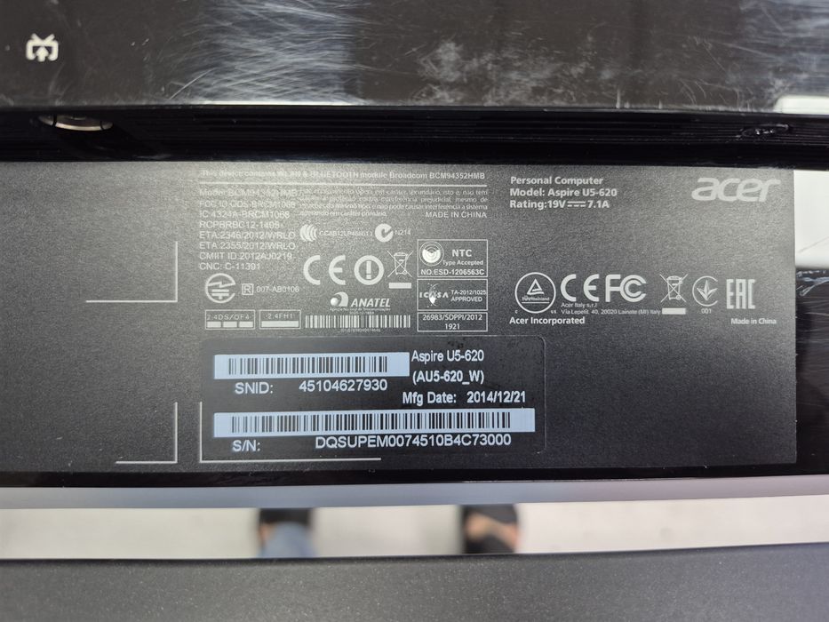 Acer Monablok core i7 16Gb 256Gb