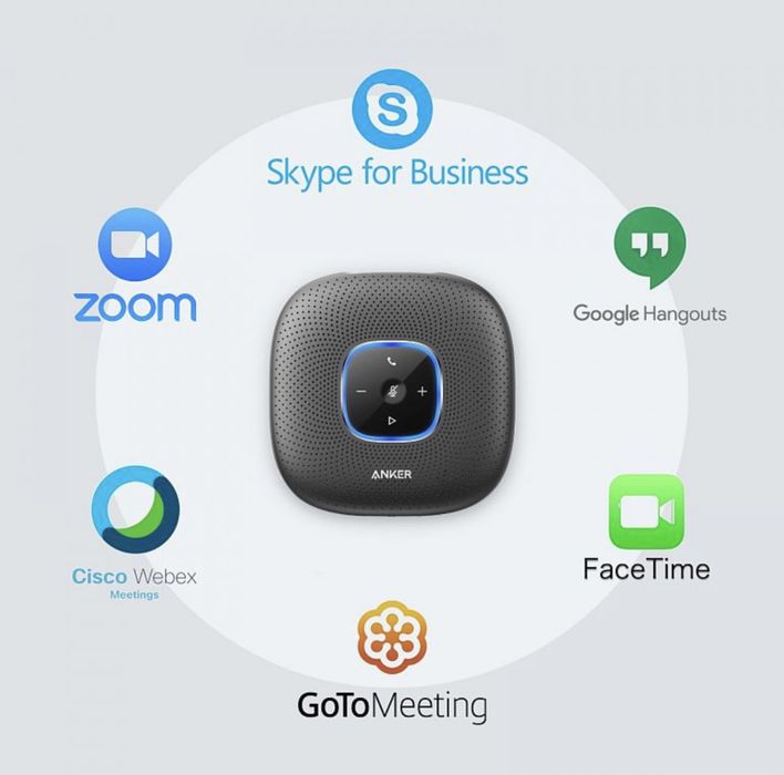 Спикерфон колонка для конференций конфирец микрофон anker soundcore