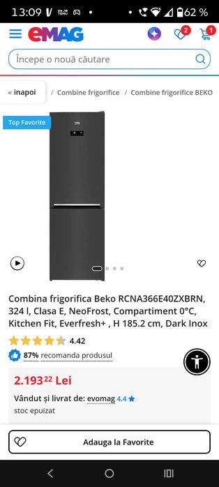 Combina frigorifica