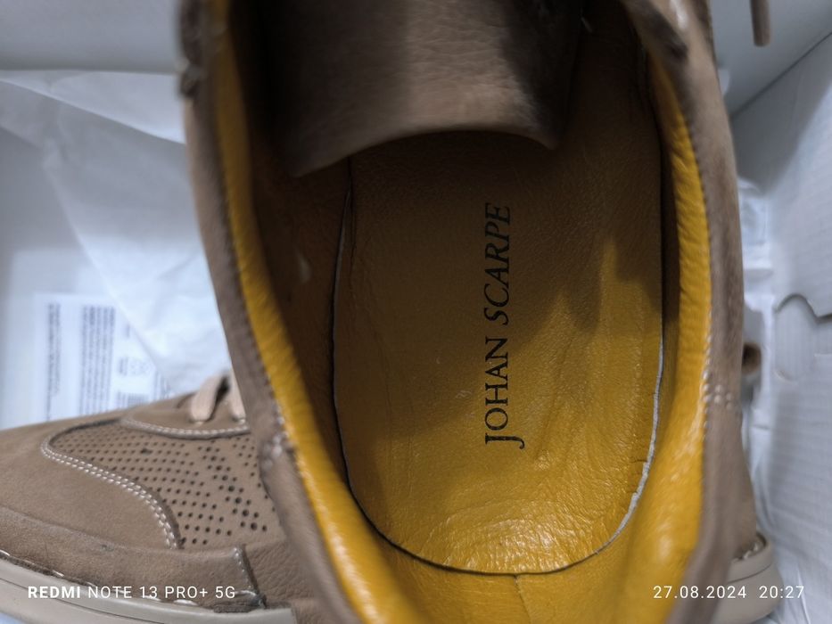 Pantofi Bej Johan Scarpe