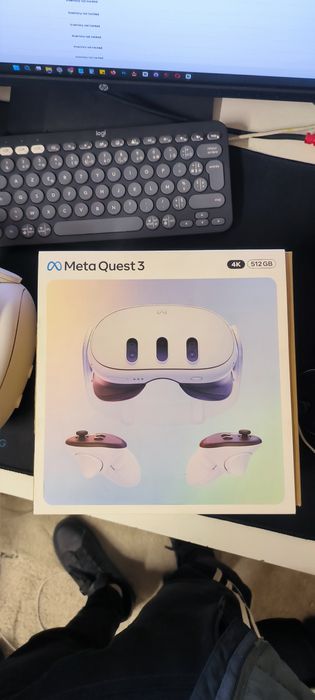 Meta Quest 3 Ca Nou La Cutie Plus Toate Accesoriile