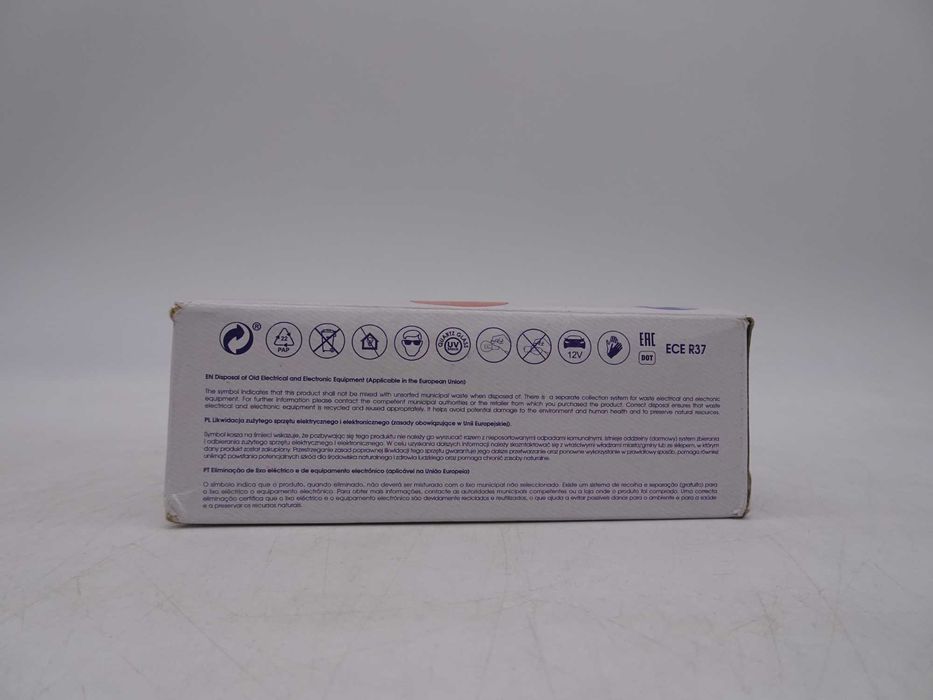 Set 10 becuri halogen auto, M-Tech, P21/5W, 12V, 5W, Rosu