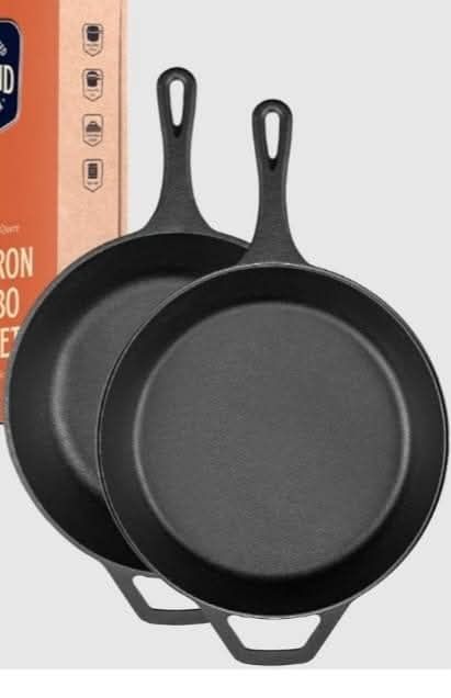 Чугунени тигани 2бр