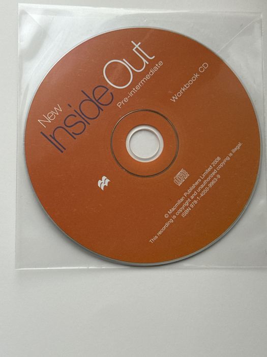 продам книгу и тетрадь new inside out, Macmillan