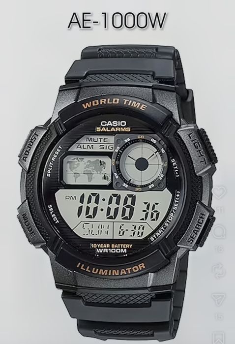 Ceas CASIO AE -1000 W