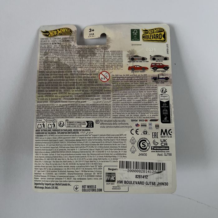 Hot Wheels BMW M3 GTR E46 Boulevard Premium