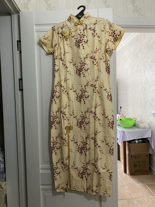 Платье в стиле ципао