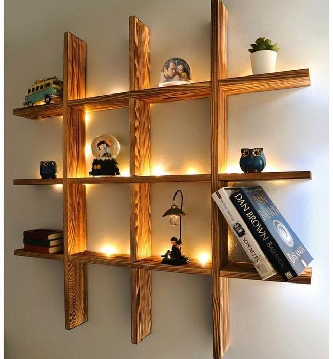 Полки для книг и кухни