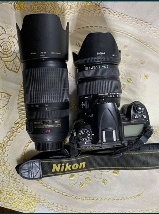 Никон д7000 ишлатилган  полний канплект