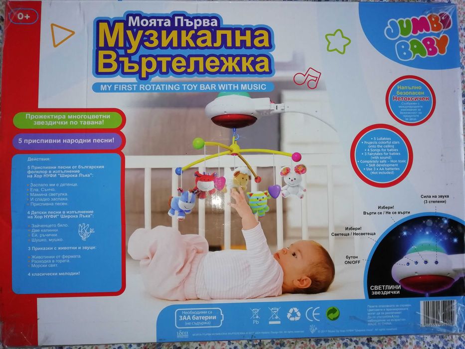 Музикална въртележка с проекция