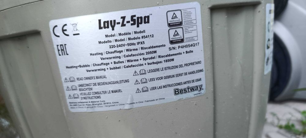 Грешка E02 на джакузи Lay-Z-Spa? Предлагам работещо решение!
