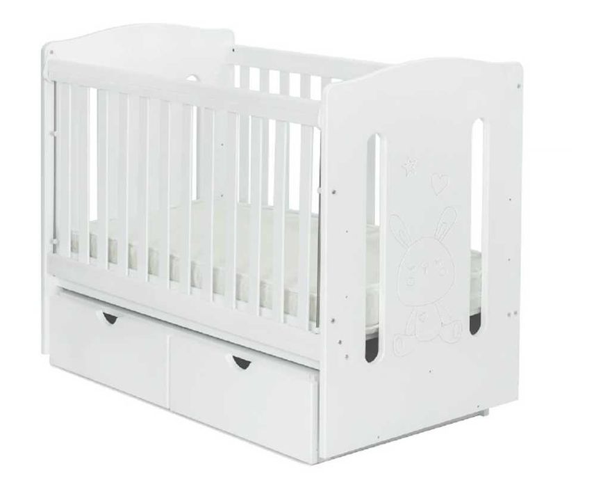 Бебешко легло / кошара MDF + матрак