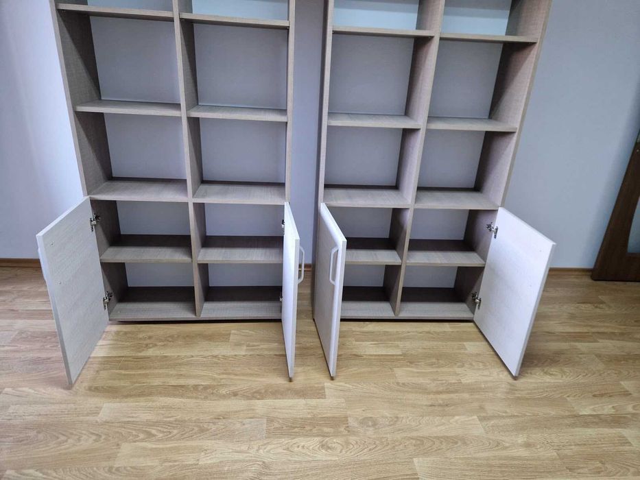 Bibliotecă / Etajeră cu dulap, 214 cm – 2 bucăți disponibile