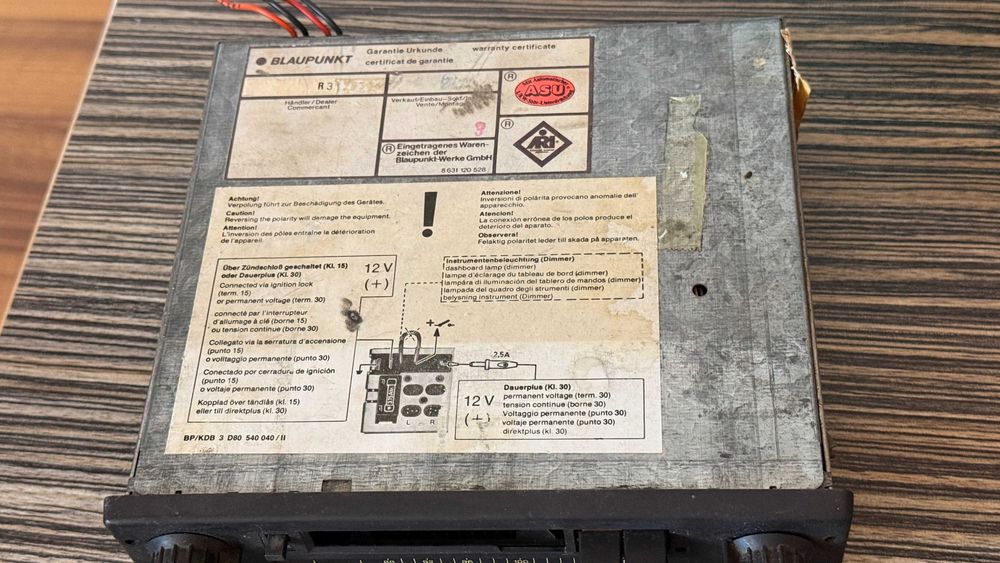Radiocasetofon Blaupunkt Heidelberg sm 21 1980