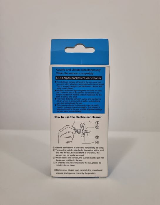 Aspirator electric urechi DEOcross c-ears - NOU la cutie