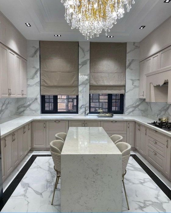 Кухонные столешницы из искусственного камня кварц,акрил