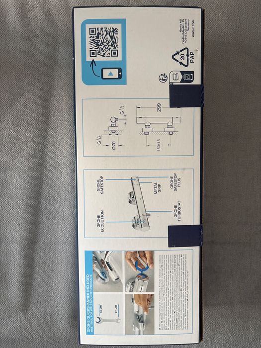 Baterie grohe termostata Precision Clova nouă nefolosita