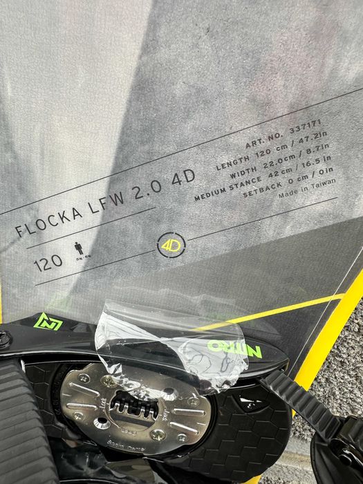 placa noua snowboard head flocka lfw 2.0 4d L120cm
