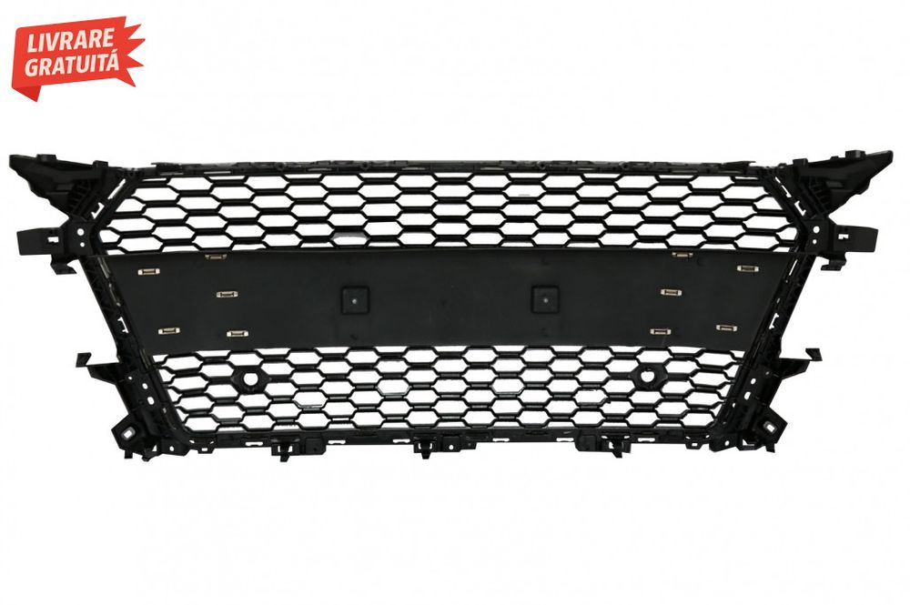 Grila Centrala Audi TT FV 8S (2015-2017) RS Design Negru Lucios