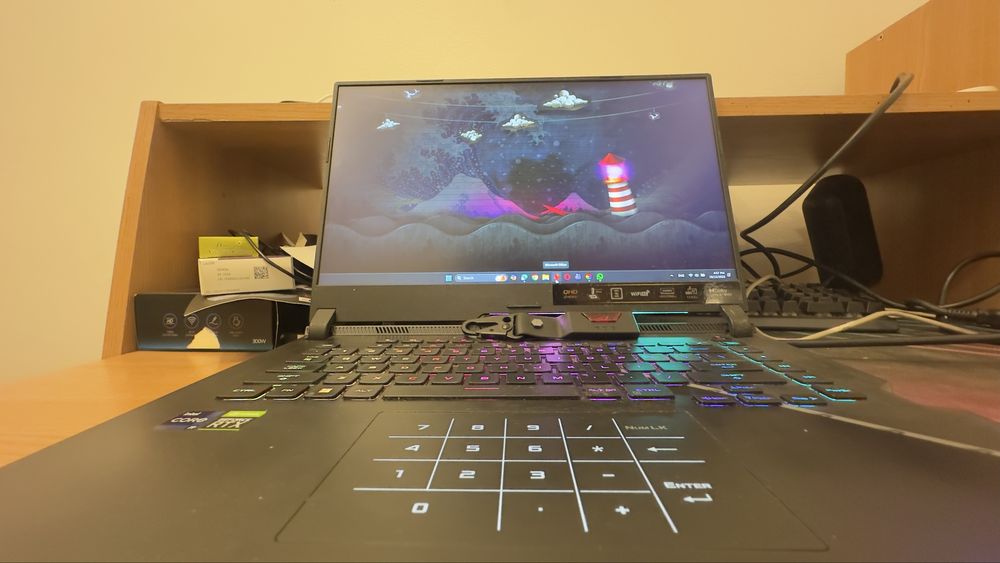 Laptop ASUS Gaming ROG Strix SCAR 15 G533ZW I9-12900H RTX 3070TI 240hz