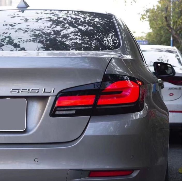 Тунинг задните стопове за BMW 5 F10 (2011-2017) с визия на G серията