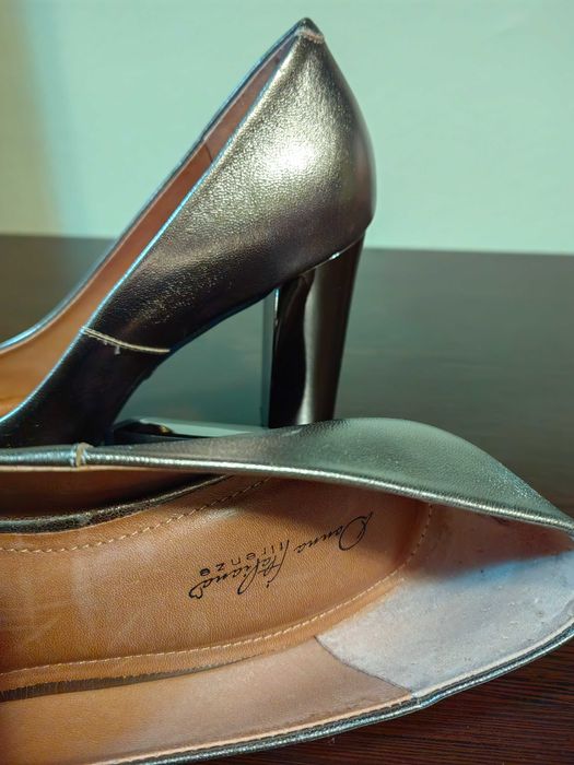 Обувки, естествена кожа отвън и отвътре, номер 39