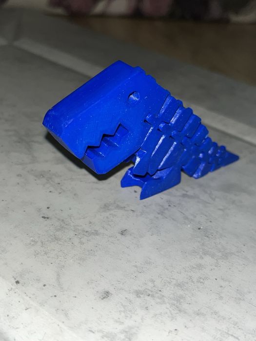 3D принтиран ключодържател – динозавър с подвижни части