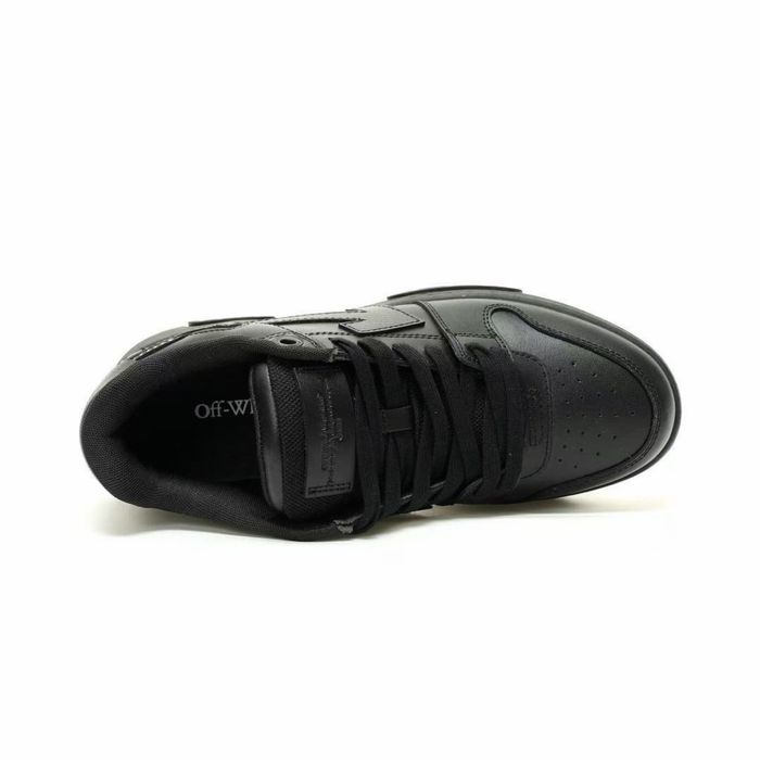 Off-White White Out Of Office Sneakers Black, Poze Reale