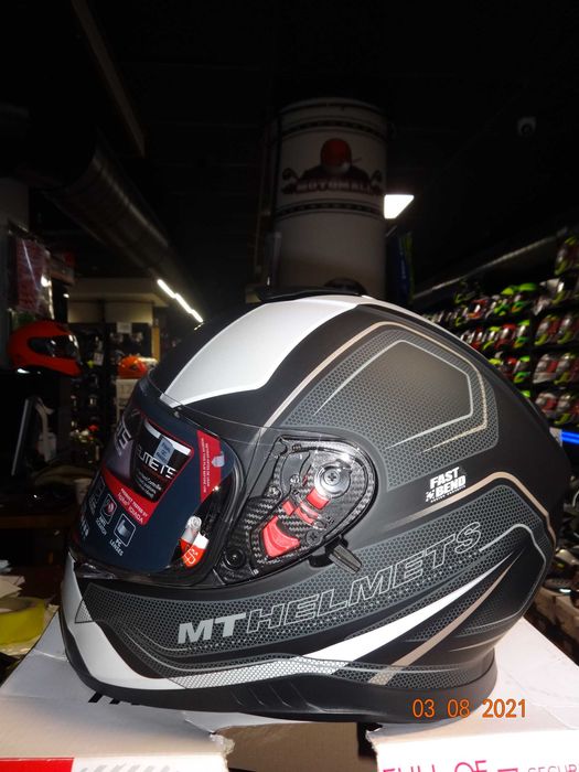 каска MT Thunder 3 SV Trace пистов мото мотор тъмни очила ПРОМО!