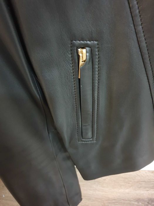 Кожено яке Massimo Dutti