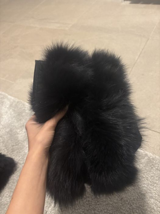 Палто естествен косъм може да се носи дълго и късо