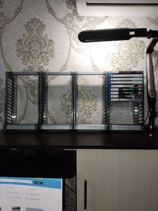 Полки для дисков ps5 blu ray