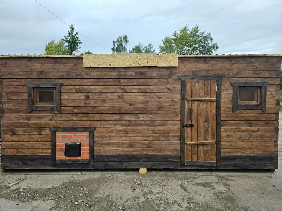 Мобильные бани каркасные и брусовые