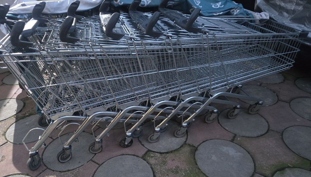 Carucior supermarket cos cumparaturi magazin căruț