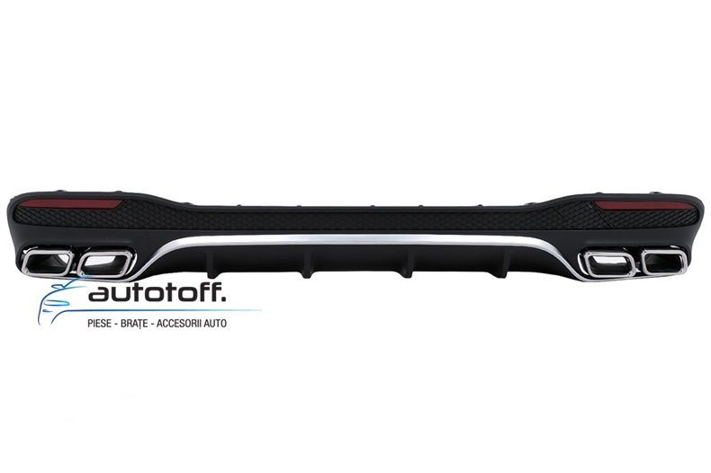 Difuzor bara spate Mercedes GLE W166 (15-18) Chrome Look AMG
