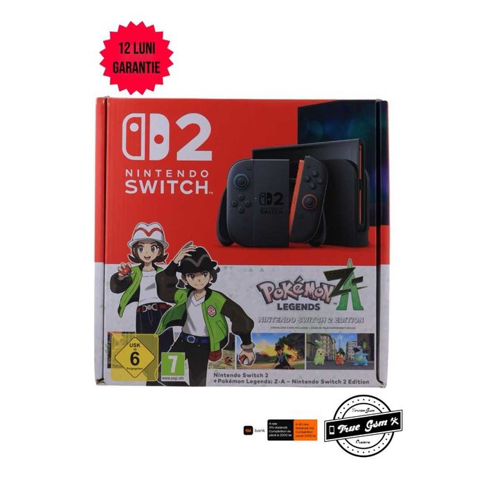 Nintendo Switch 2 + Joc Pokémon Legends: Z-A Bundle | TrueGSM
