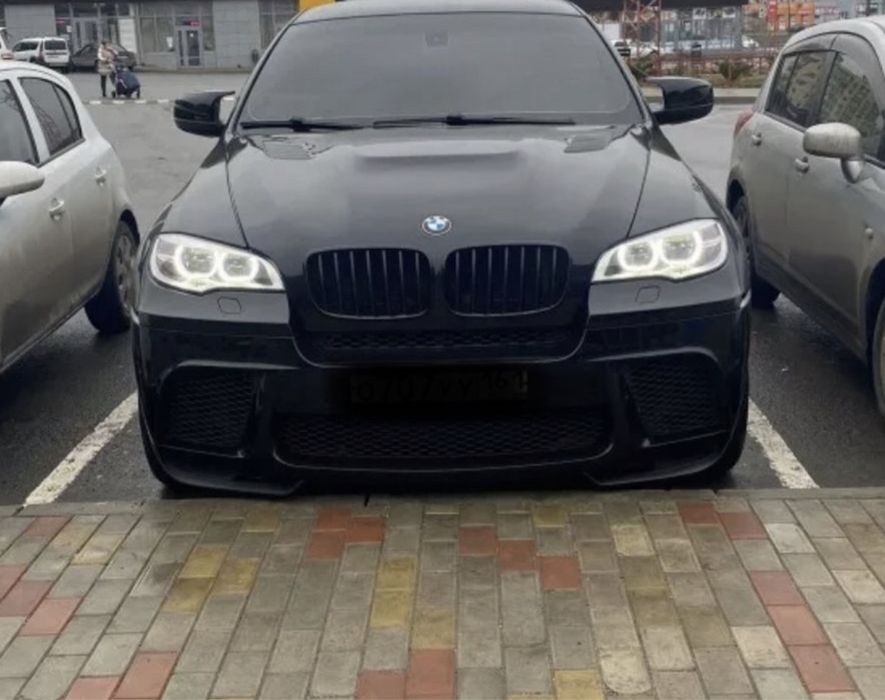 Set capac capace oglinzi Batman Negru lucios Bmw M X5 X6 E70 E71