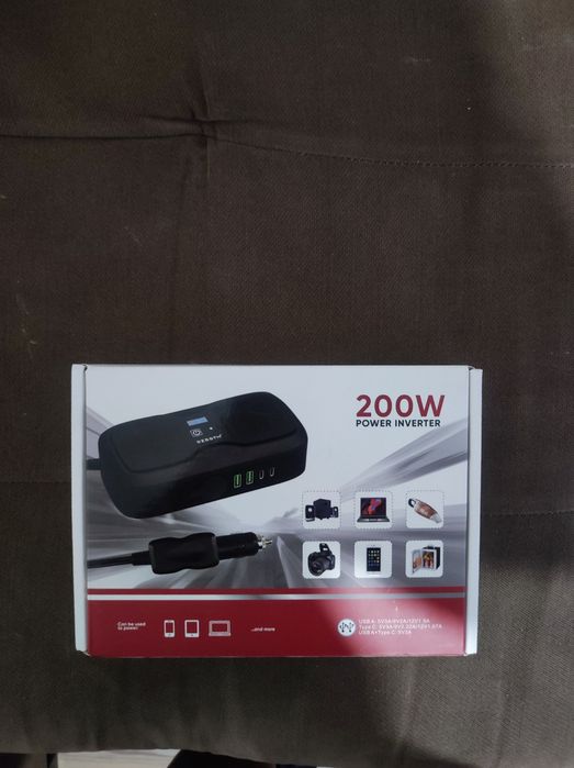 Преобразувател 12-220v 200w НОВО!