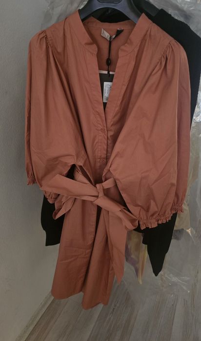 Рокля от памучен поплин Twinset,размер 50/L-XL,ново с етикет