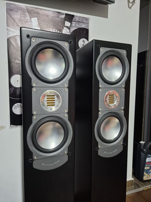 Elac FS 207.2 Anniversary Edition tweeter ribbon jet 3 boxe Top High End