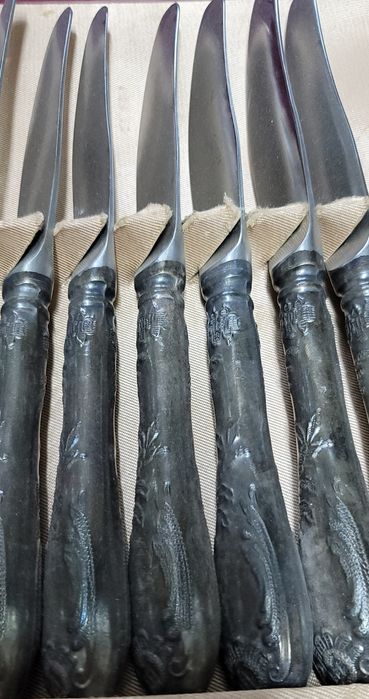 Ножи столовые Мельхиор