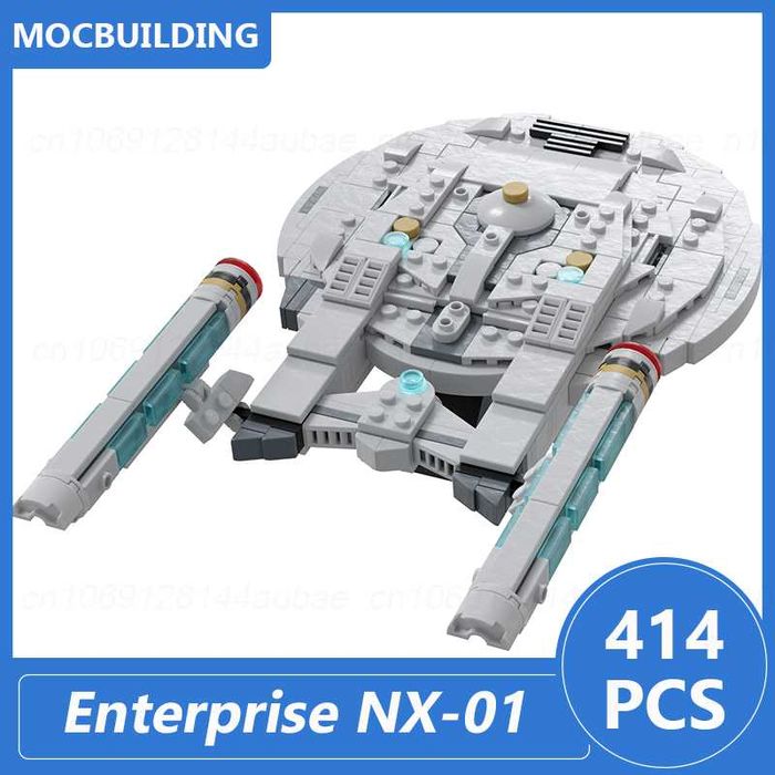 NX-01 Enterprise & Kumari - Andorian battle cruiser constructors