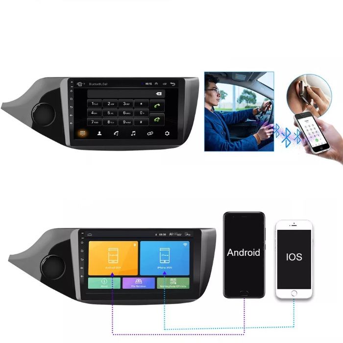 Navigatie Kia Ceed ( 2012 - 2020 ) 4GB Noua Garantie Camera Marsarier