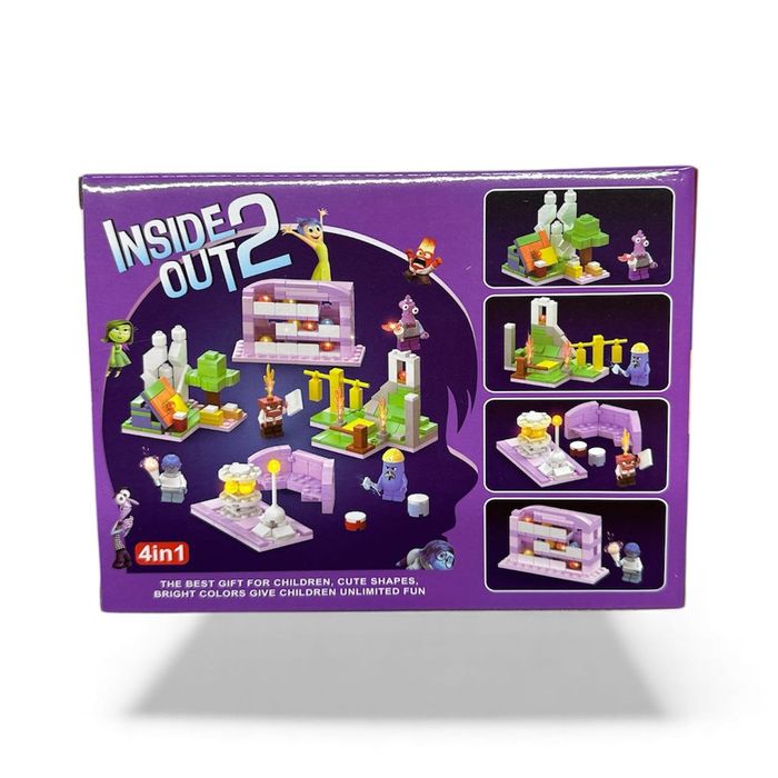 Конструктор Inside Out 2 – Sadness (90 части, 4 в 1)