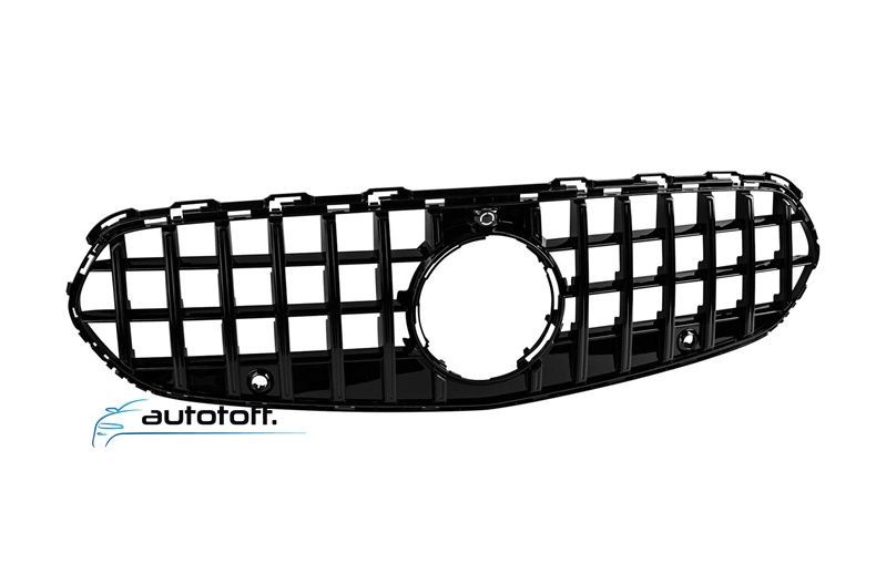 Grila Mercedes W206 S206 compatibila cu C-Class Standard (2021+) Panamericana Black Design