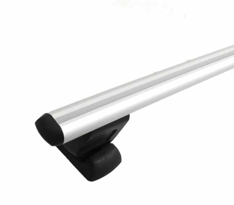 Греди напречни за багажник за кола за фабрични резби на покрива, 120см, с ключ