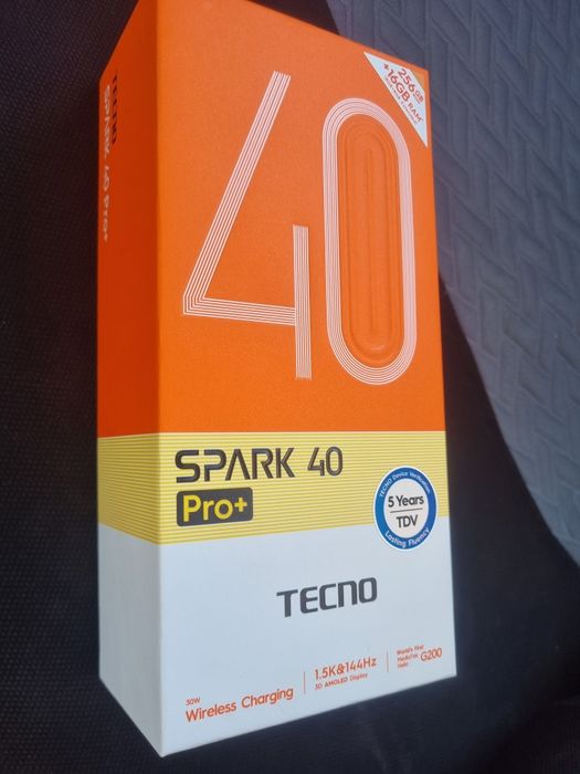 Tecno spark 40 pro plus