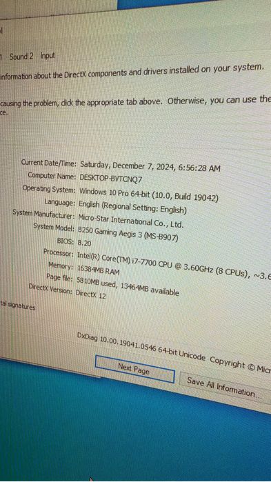 Unitate gaming MSI Aegis 3 - cititi bine anuntul