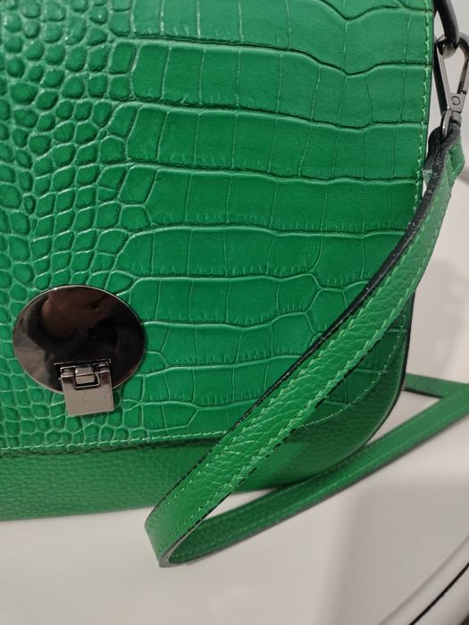 Poseta din piele naturală