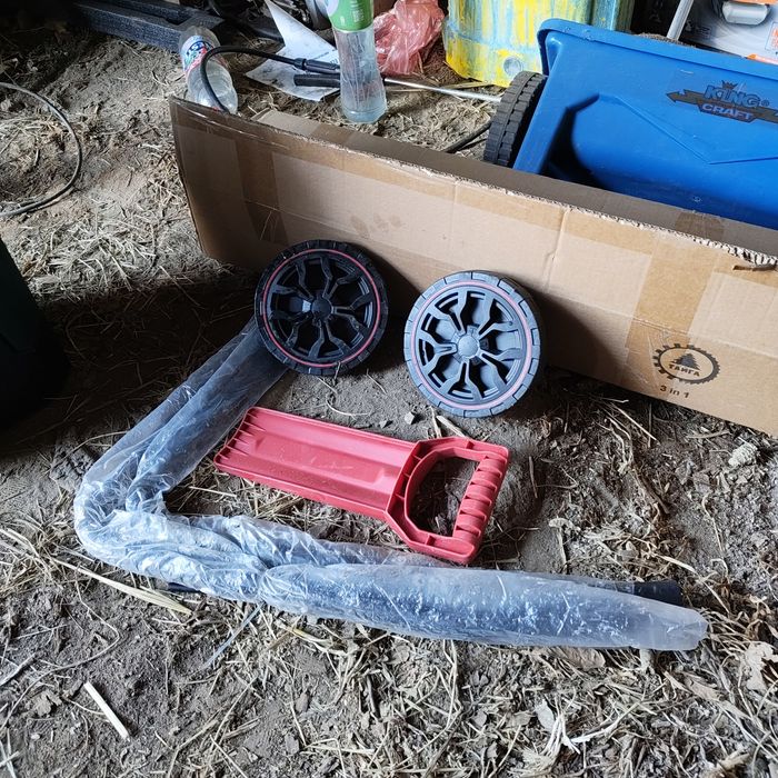 Не използвана дробилка за клони Parkside шредер